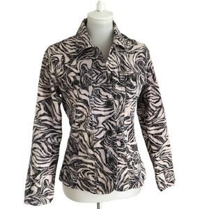 Analogy lightweight embroidered jacket